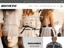Tablet Screenshot of bonvicini.it
